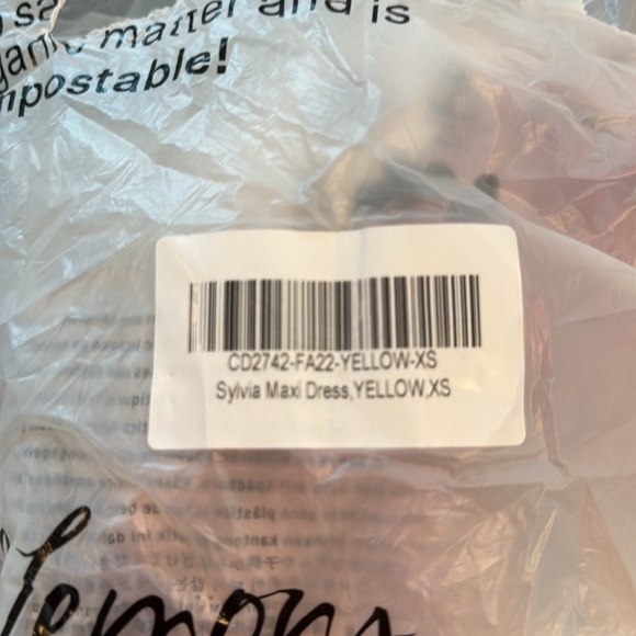 For Love of Lemons Sylvia Maxi Dress - Picture 6 of 6